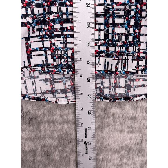 Robert Graham Shirt Medium Mens Classic Flip Cuff White Abstract Geometric - Picture 6 of 8